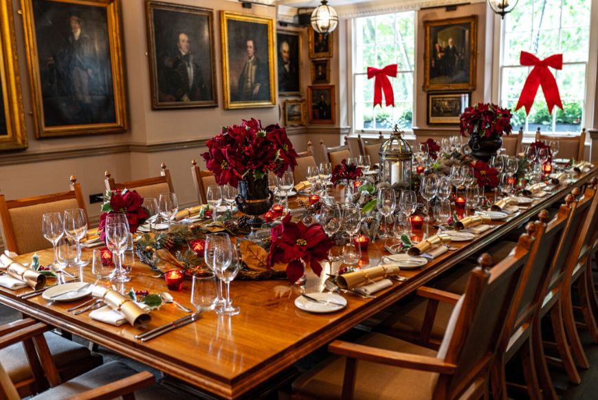 Trafalgar Tavern Christmas Meals